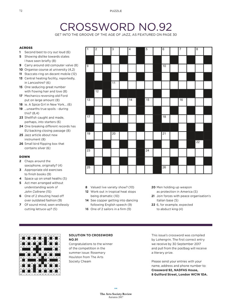 arranging space crossword puzzle answers 9-4 on adicbami